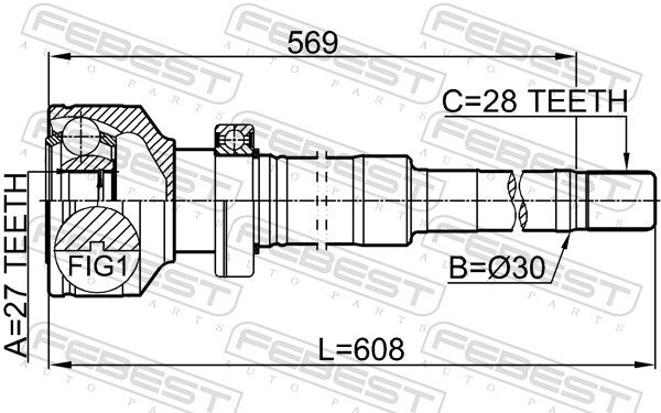Joint Kit, drive shaft-1