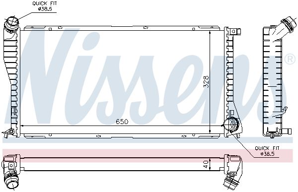 Radiator, engine cooling-5