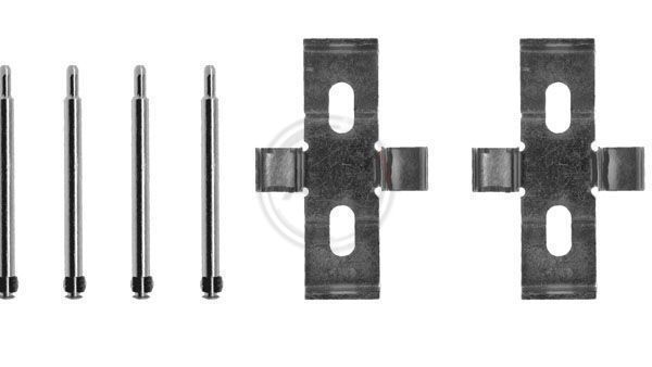 priedų komplektas, diskinių stabdžių trinkelės