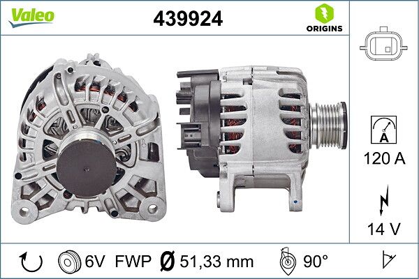VALEO 439924 Alternator