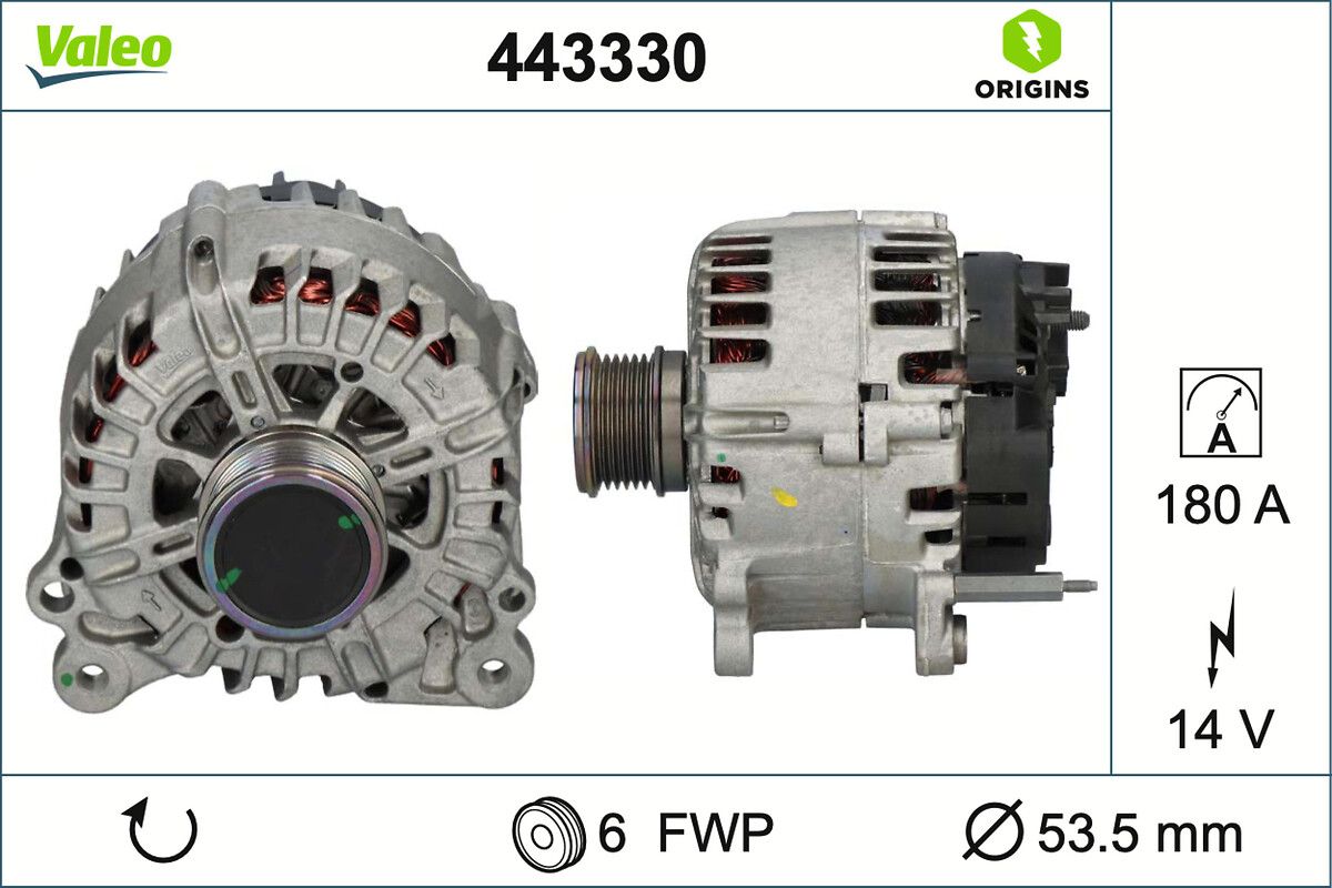 VALEO 443330 Alternator