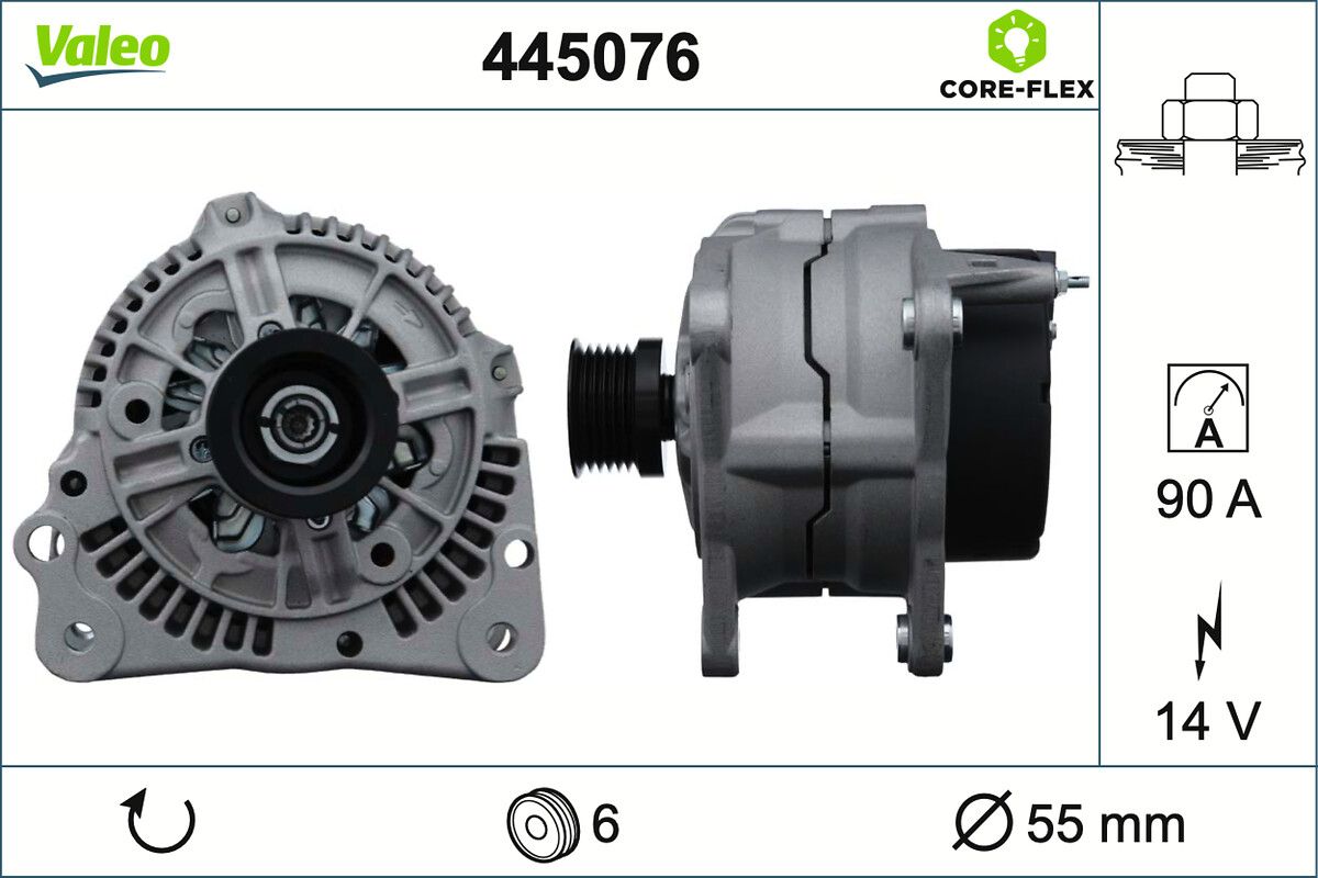 VALEO 445076 Alternator