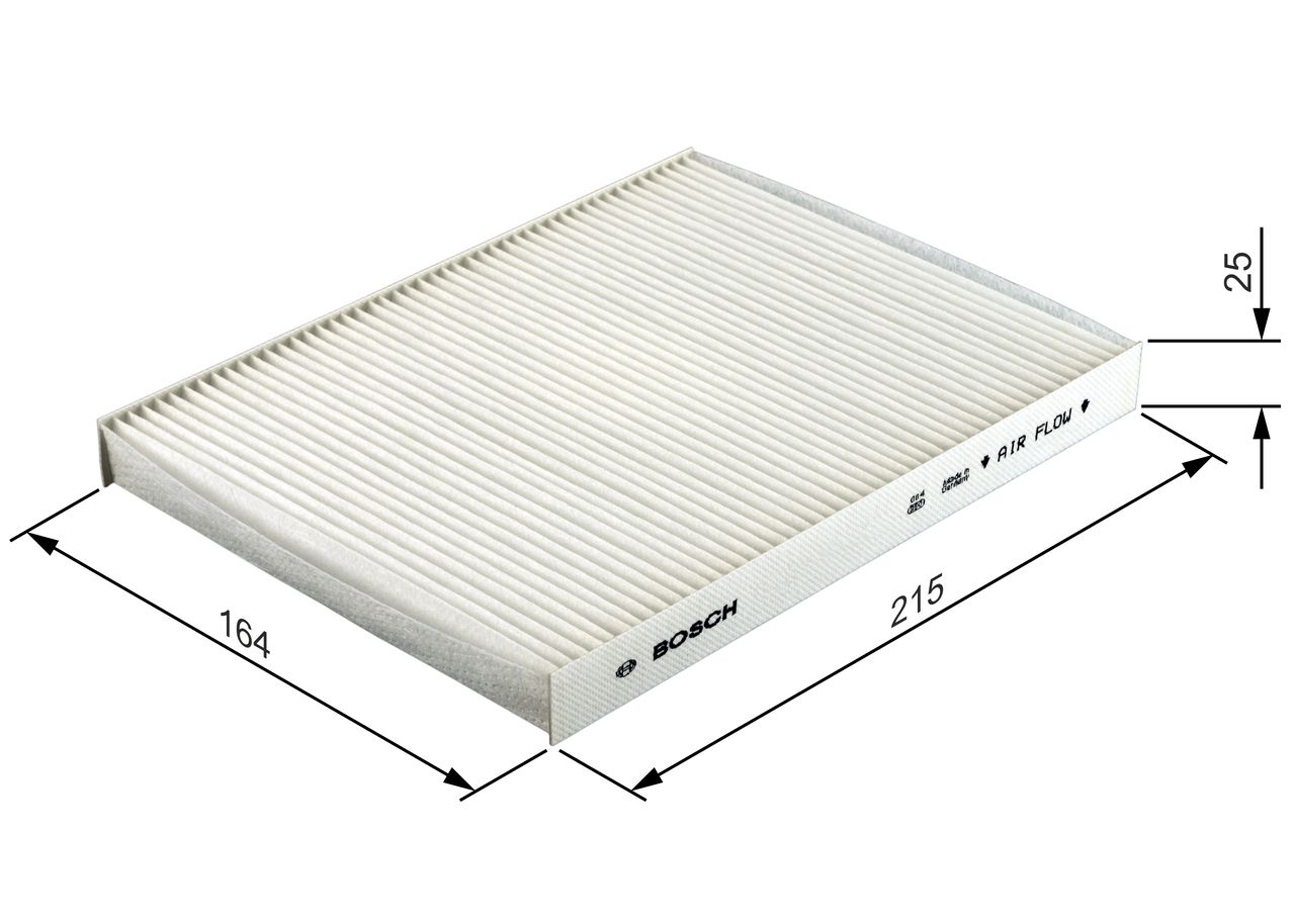 BOSCH 1 987 432 072 Filtras, salono oras