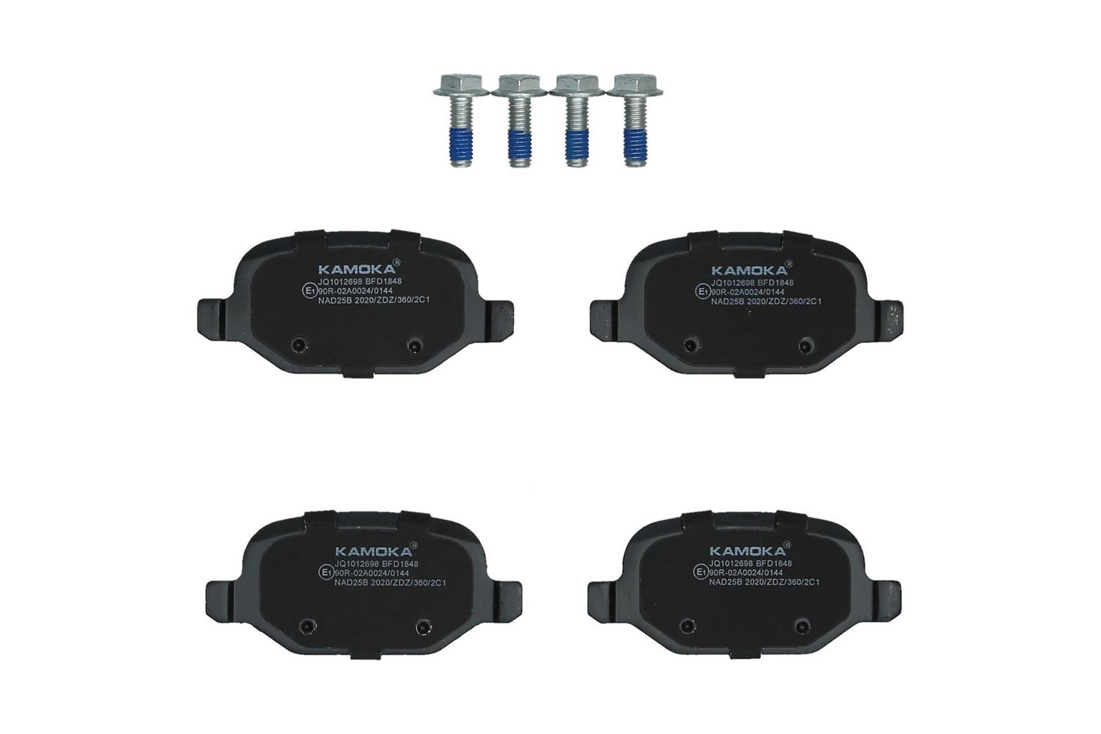KAMOKA JQ1012698 Brake pad set, disc brake