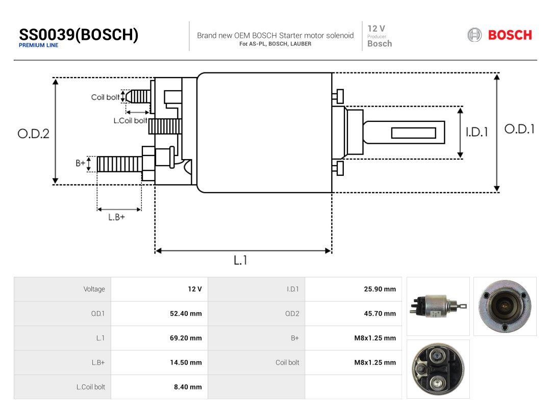 Solenoid Switch, starter-3