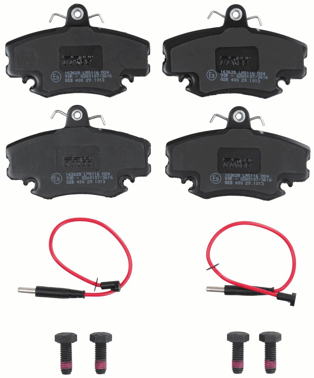 stabdžių trinkelių rinkinys, diskinis stabdys-1