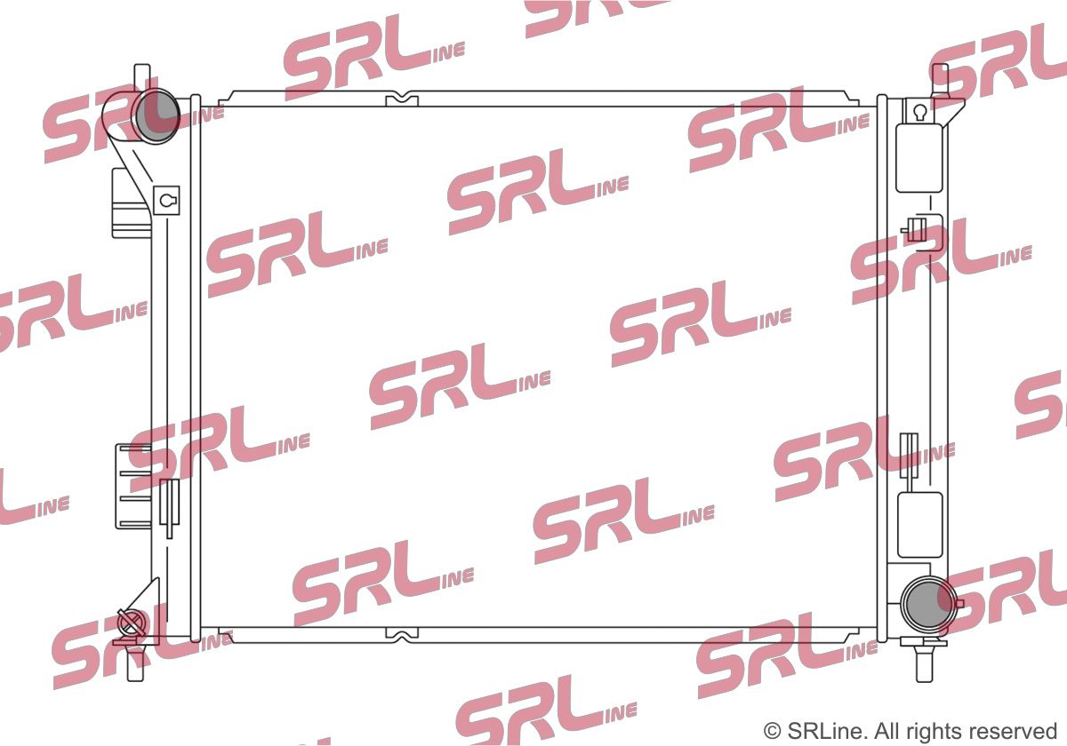 Radiator, engine cooling