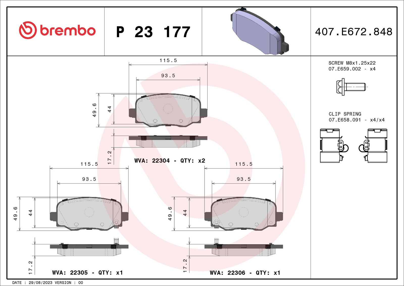 Brake Pad Set, disc brake-1
