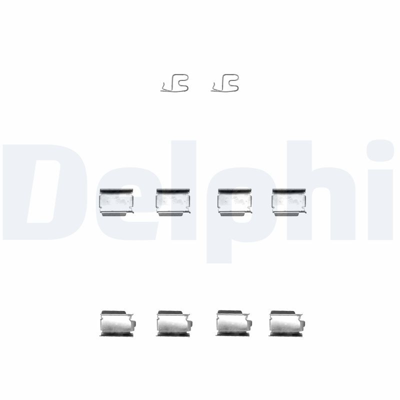 DELPHI LX0343 Accessory kit, disc brake pad