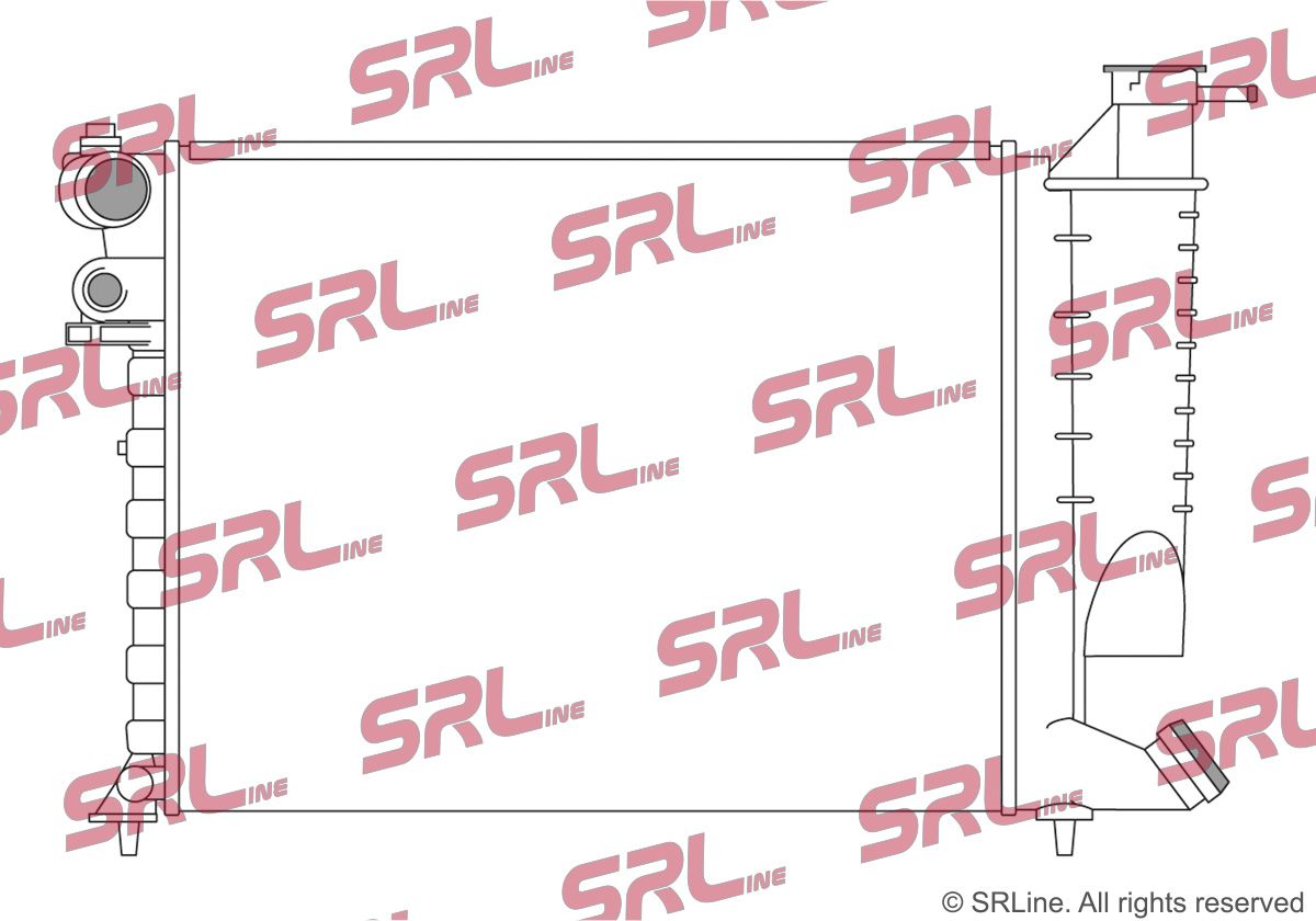Radiator, engine cooling