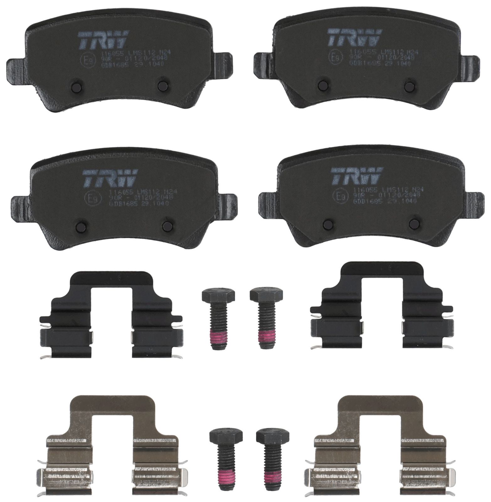 Brake Pad Set, disc brake-1