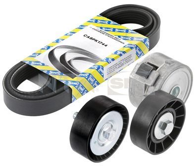 SNR KA866.17 V-ribbed belt set