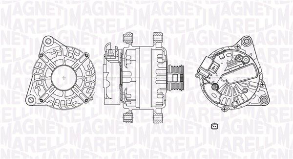 MAGNETI MARELLI 063737623710 Alternator