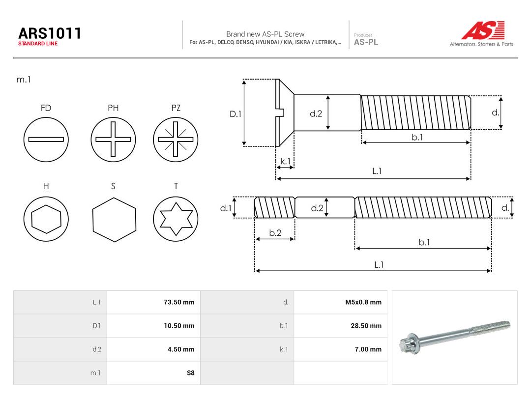 Repair Set, alternator-1