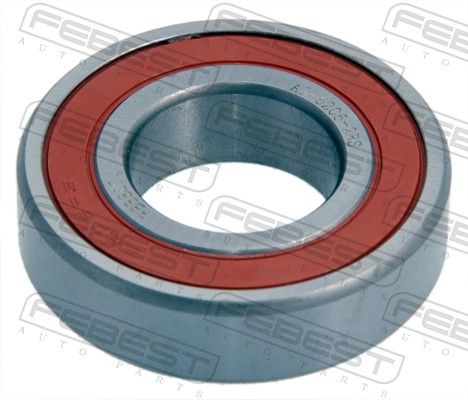 FEBEST AS-6206-2RS Bearing, propshaft centre bearing
