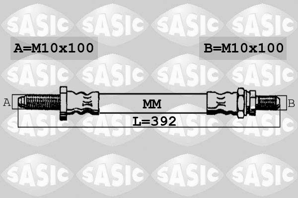 SASIC 6606001 Brake hose