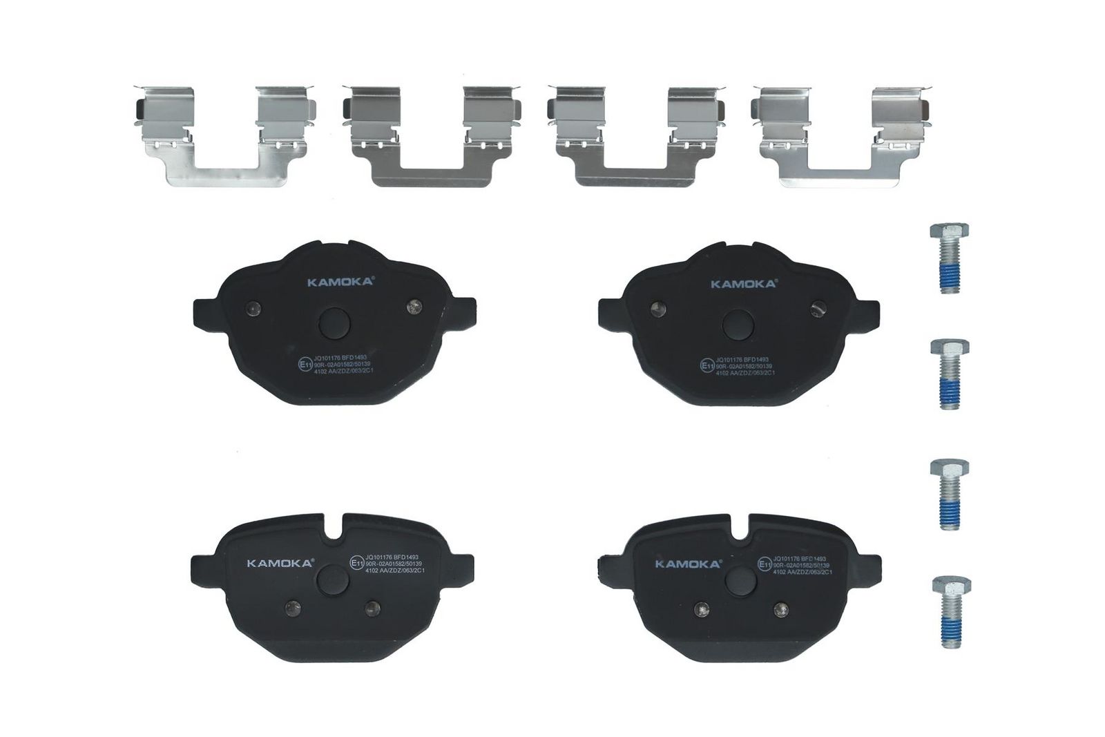 KAMOKA JQ101176 Brake pad set, disc brake