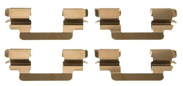 priedų komplektas, diskinių stabdžių trinkelės