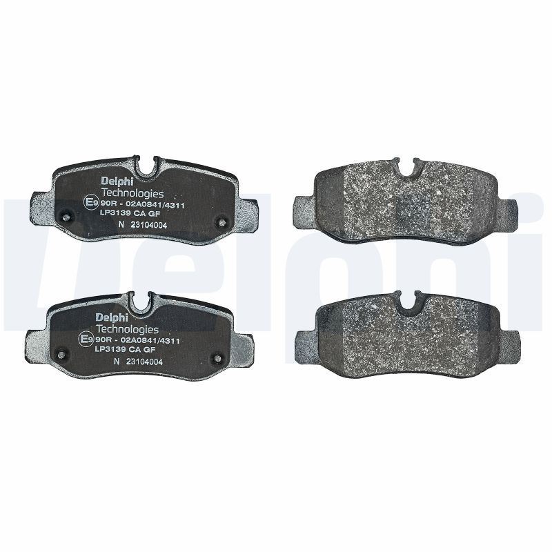DELPHI LP3139 Brake pad set, disc brake