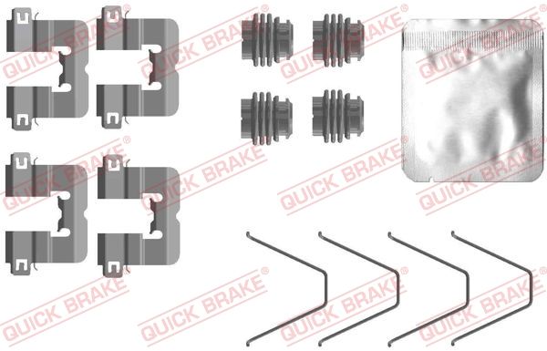 Accessory Kit, disc brake pad