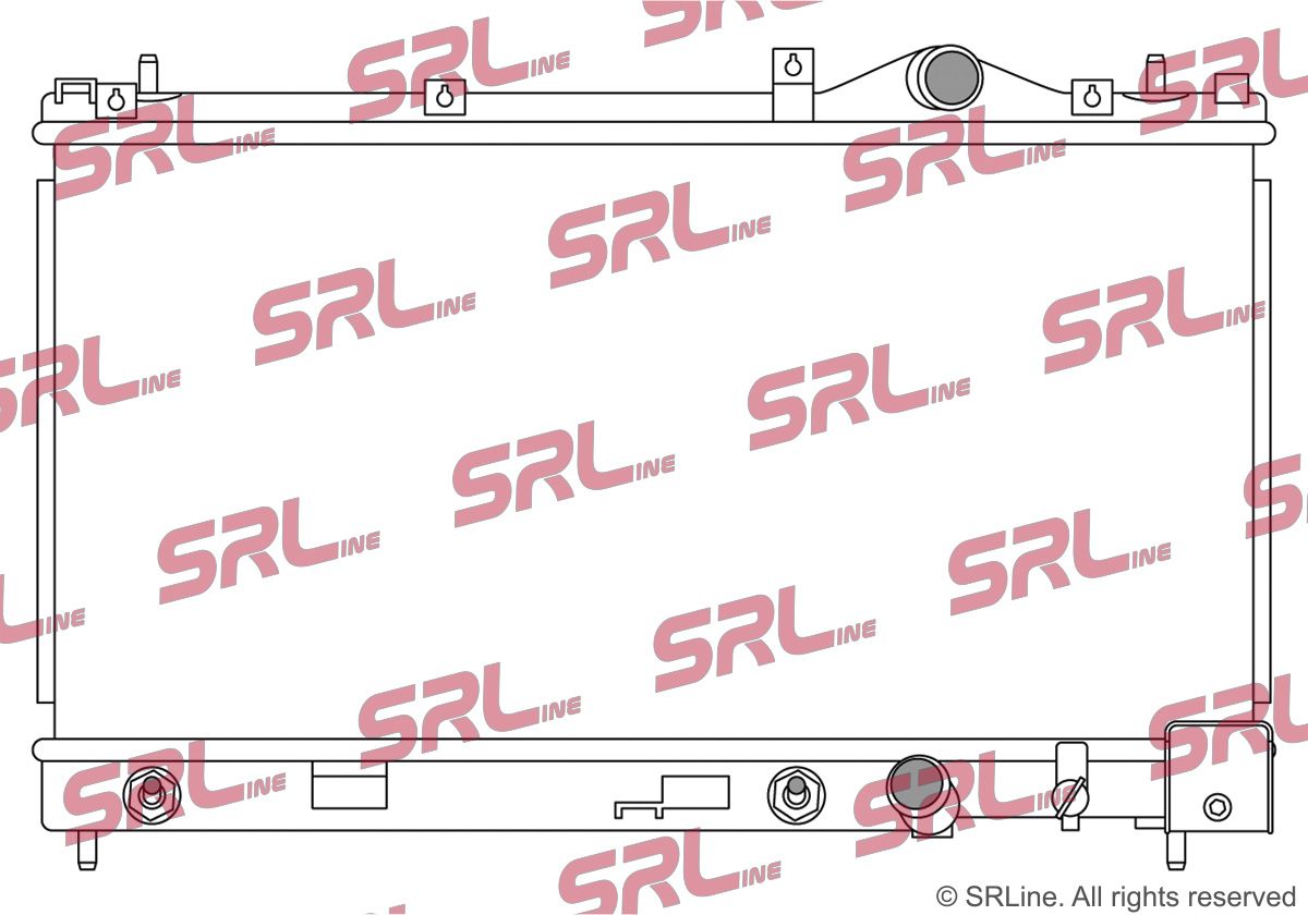 Radiator, engine cooling
