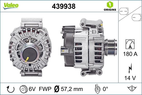 VALEO 439938 Alternator
