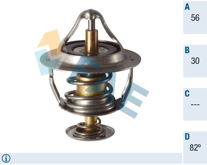 FAE 5322582 Thermostat, coolant