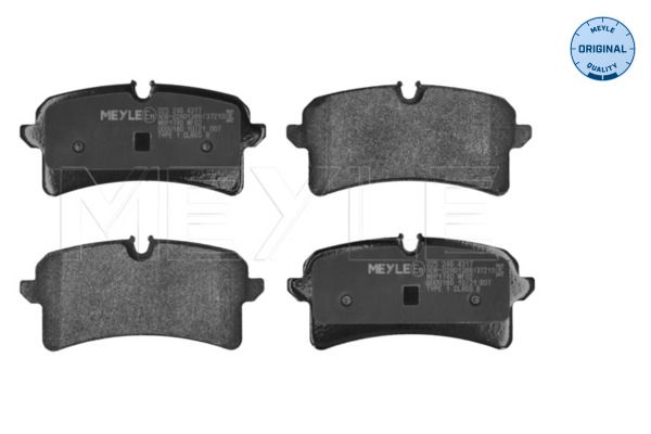 MEYLE 025 246 4317 Brake pad set, disc brake