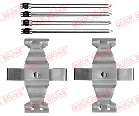 QUICK BRAKE 109-1804 Accessory kit, disc brake pad