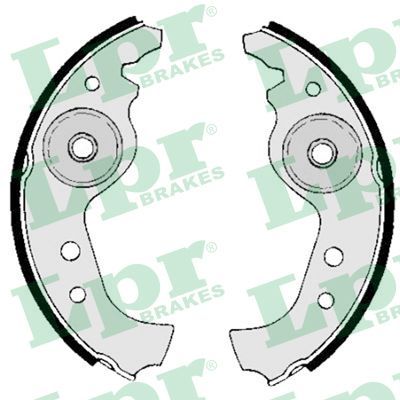 LPR 00890 Brake shoe set