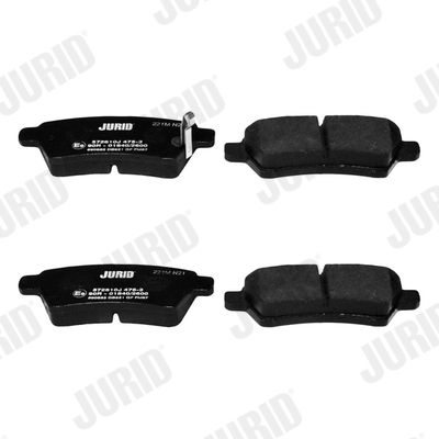 stabdžių trinkelių rinkinys, diskinis stabdys-1