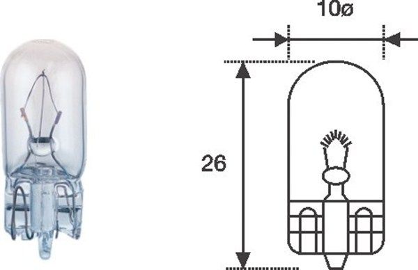 MAGNETI MARELLI 003821100000 Bulb, instrument lighting