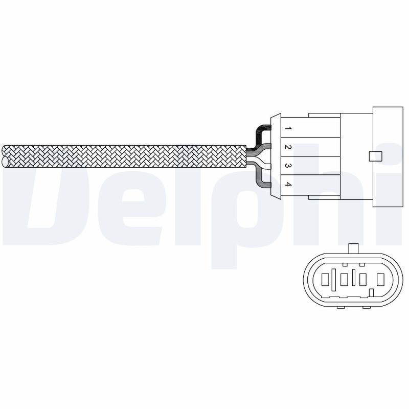 DELPHI ES20344-12B1 Oxygen sensor