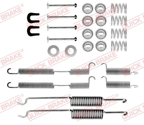 priedų komplektas, stabdžių trinkelės