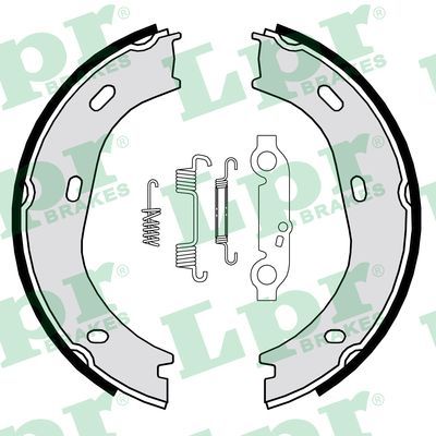 LPR 01839 Brake shoe set, parking brake