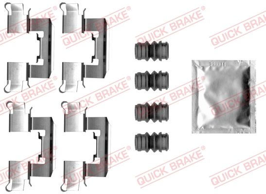 QUICK BRAKE 109-0062 Accessory kit, disc brake pad