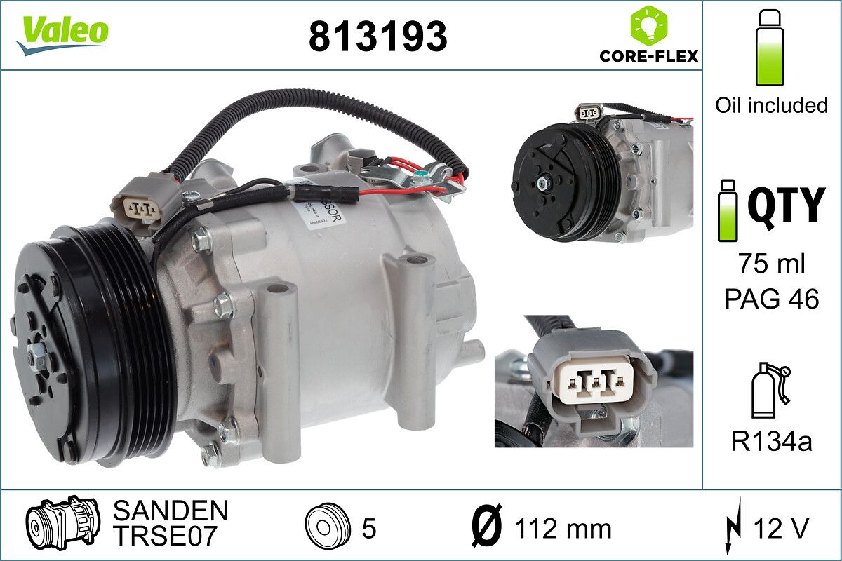VALEO 813193 Compressor, air conditioning