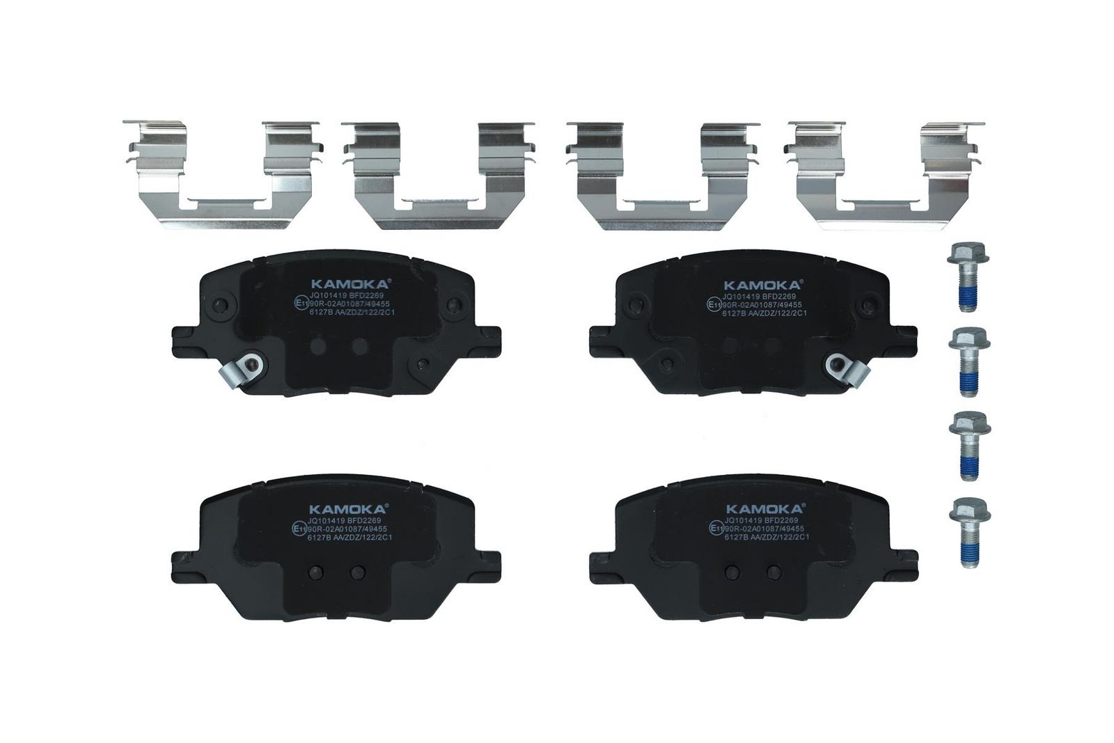 KAMOKA JQ101419 Brake pad set, disc brake