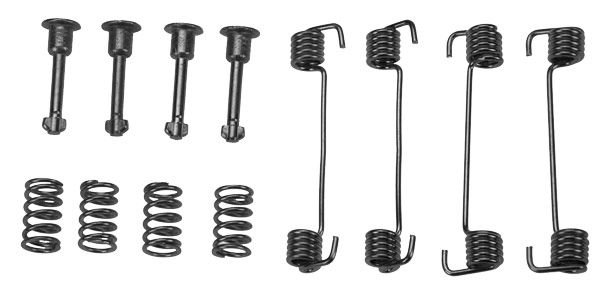 TRW SFK165 Priedų komplektas, stovėjimo stabdžių trinkelės