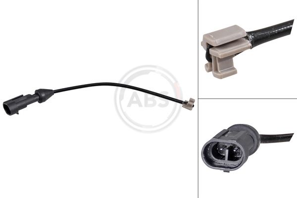 A.B.S. 39601 Warning contact, brake pad wear