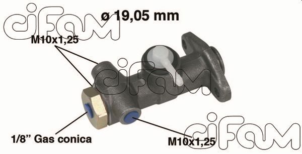 CIFAM 202-001 Brake master cylinder