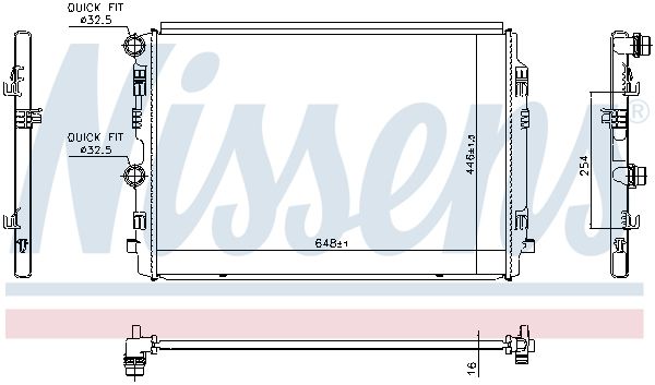 Radiator, engine cooling-4