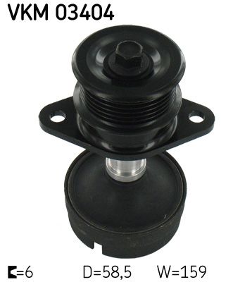 SKF VKM 03404 Alternator freewheel clutch