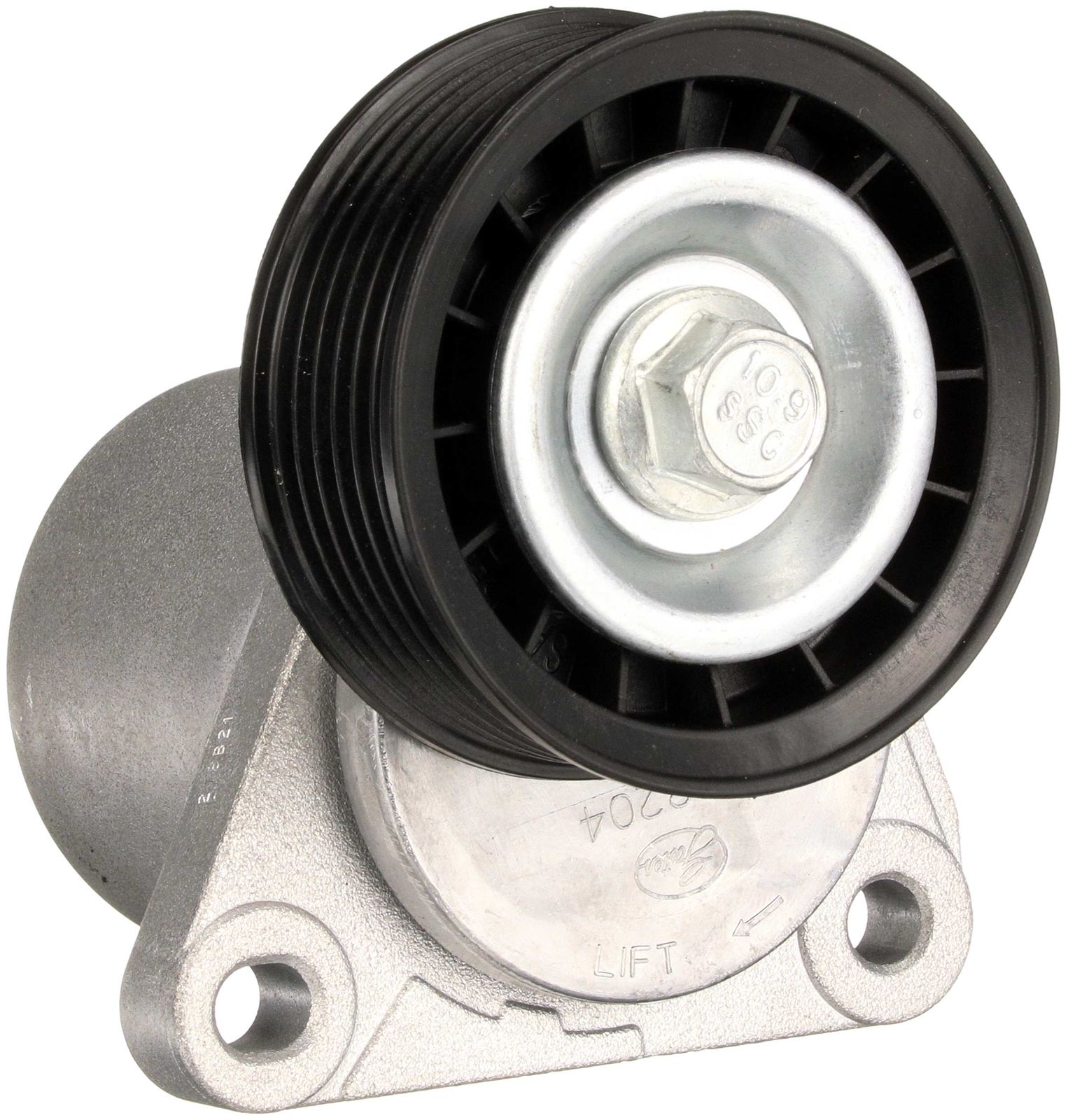 GATES T38204 Belt tensioner, v-ribbed belt