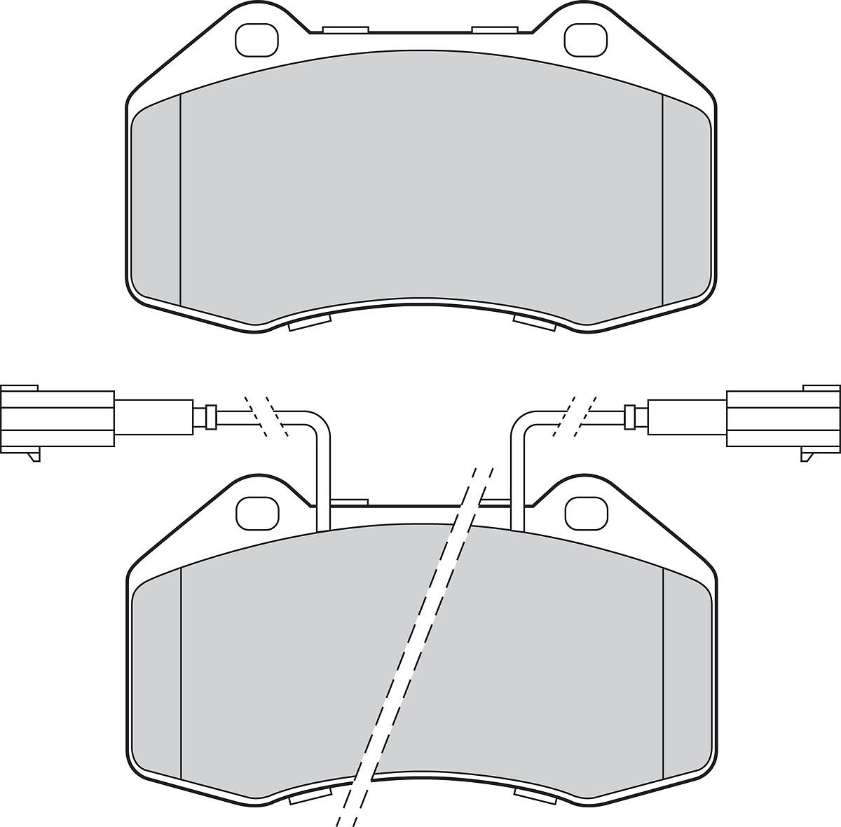 Brake Pad Set, disc brake-1