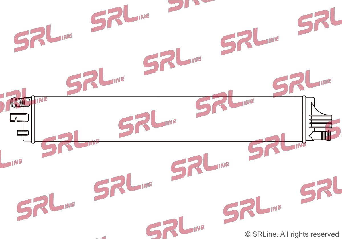 SRLINE 60N108-5 Radiator, engine cooling