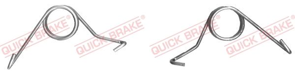QUICK BRAKE 113-0501 Remonto kompl., stovėjimo stabdžio rankena (stabdžių apkaba)