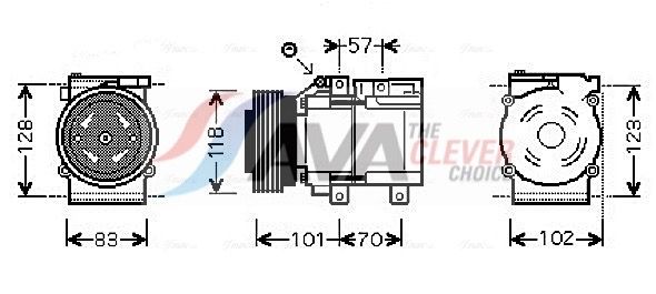 Compressor, air conditioning