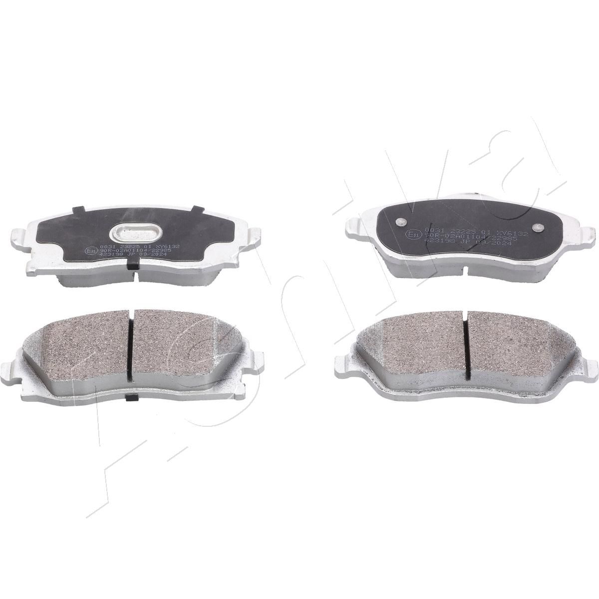 ASHIKA 50-00-0031 Stabdžių trinkelių rinkinys, diskinis stabdys