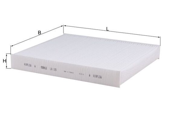 KNECHT LA 120 Filtras, salono oras